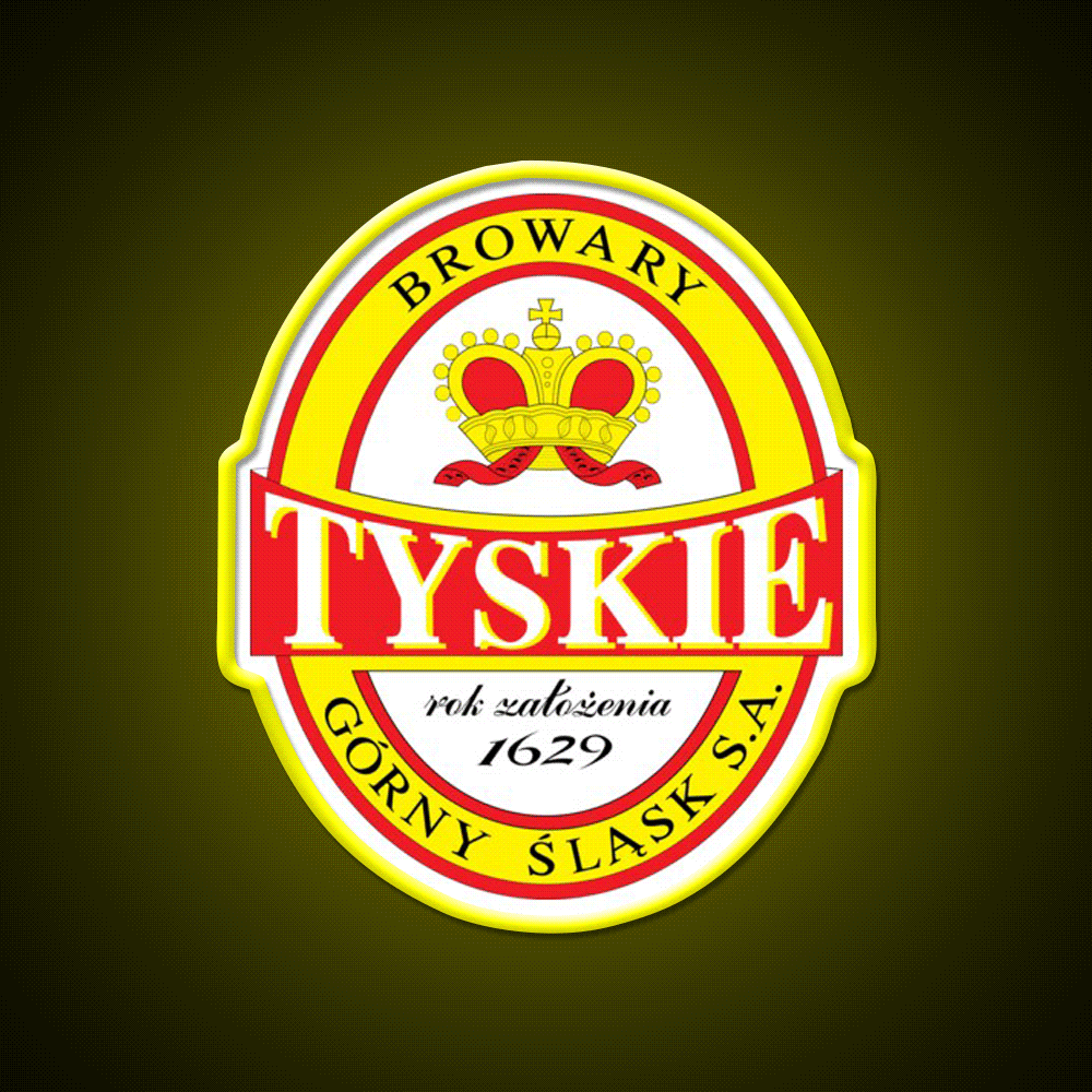 Tyskie Polish Beer Bar Decor Led Neon Sign Rgb Color