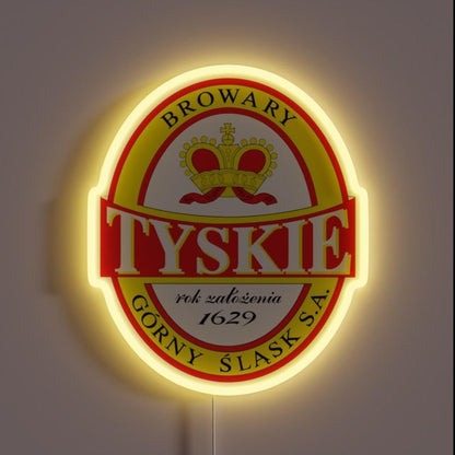Tyskie Polish Beer Rgb Led Neon Sign - Shineneon