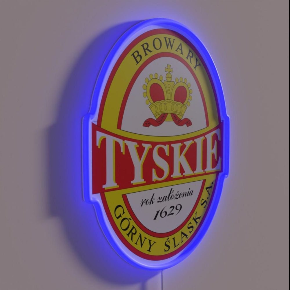 Tyskie Polish Beer Rgb Led Neon Sign - Shineneon