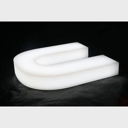 U 3D Frontlit And Backlit Channel Letter Led Light Sign - Shineneon