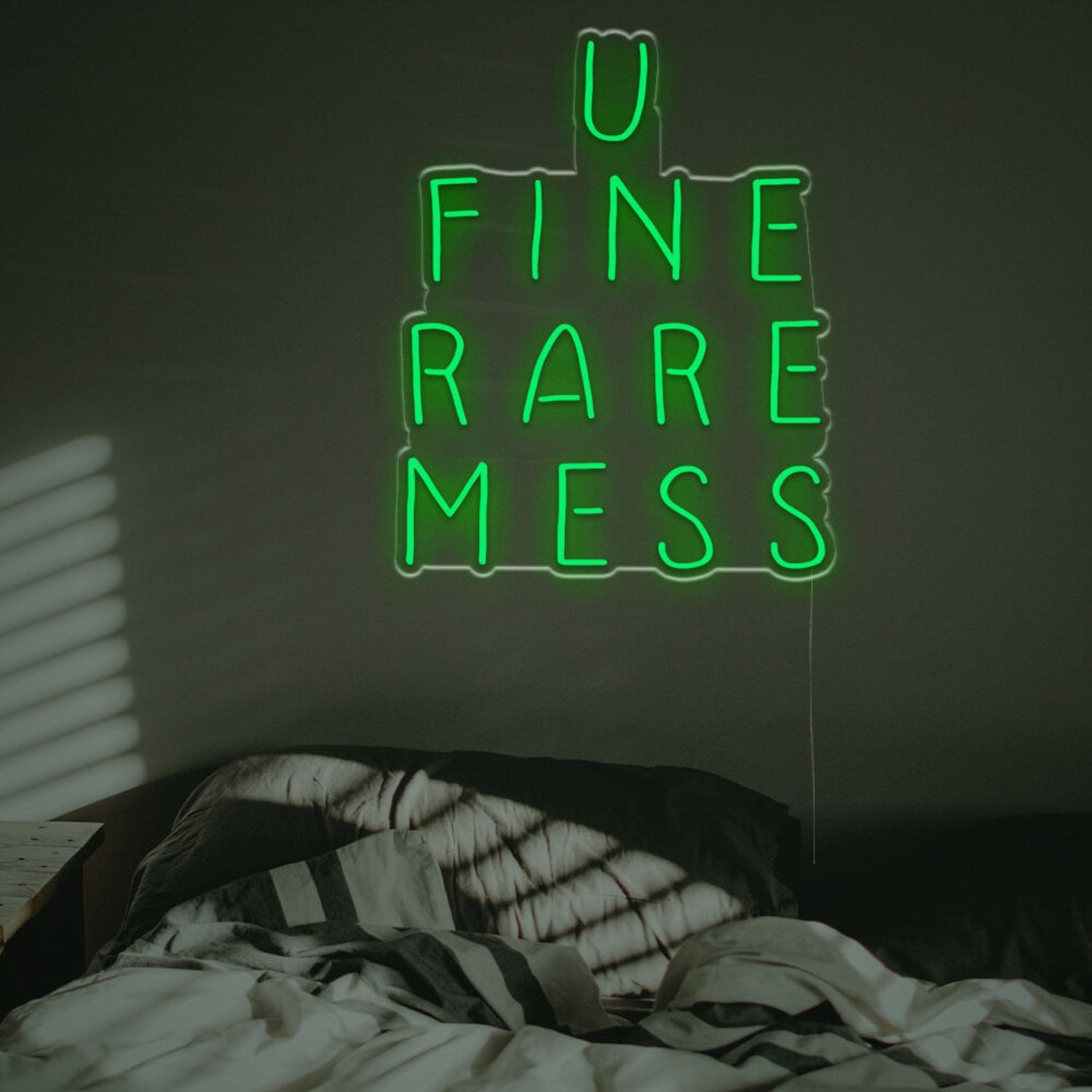 U Fine Rare Mess Led Neon Sign | Shineneon