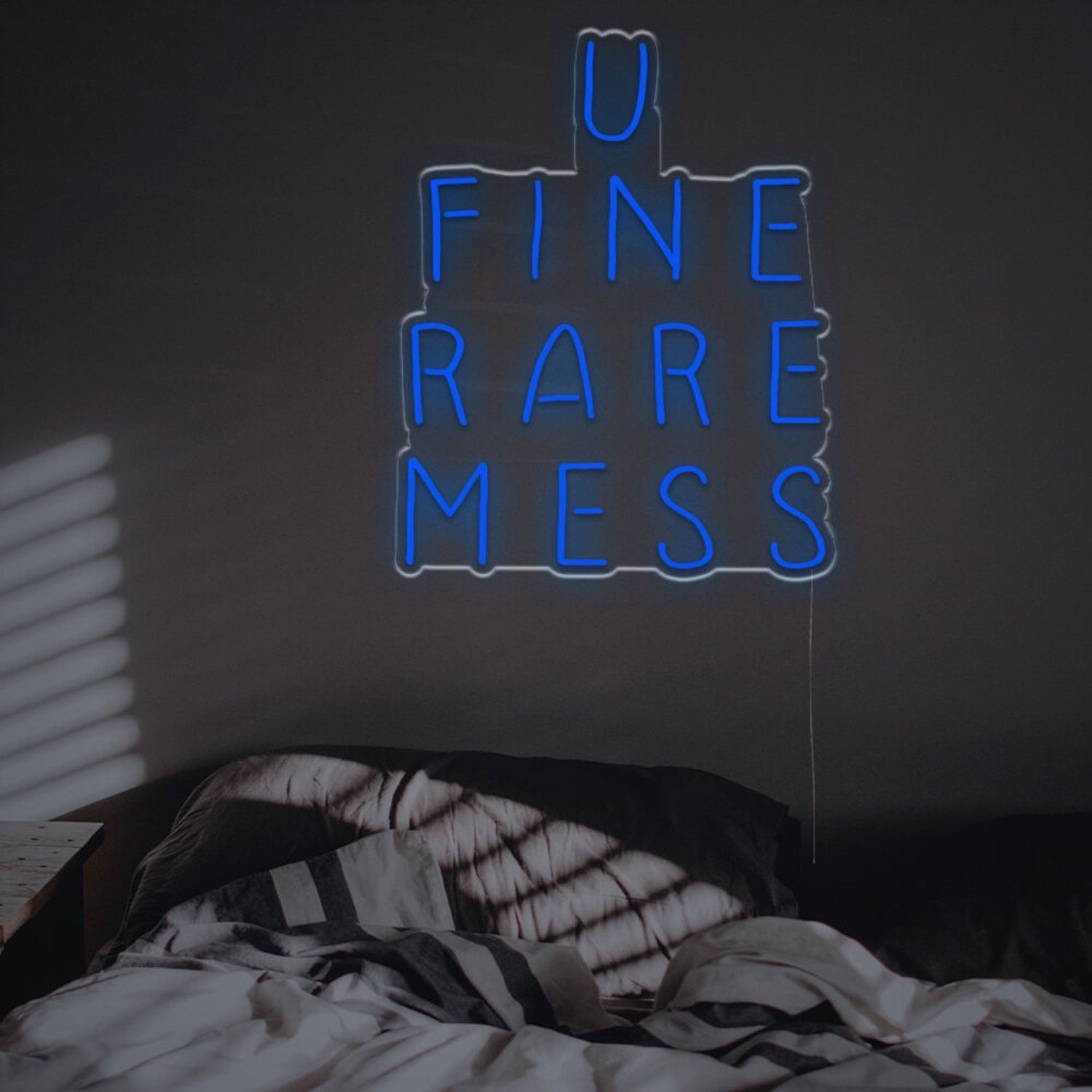 U Fine Rare Mess Led Neon Sign | Shineneon