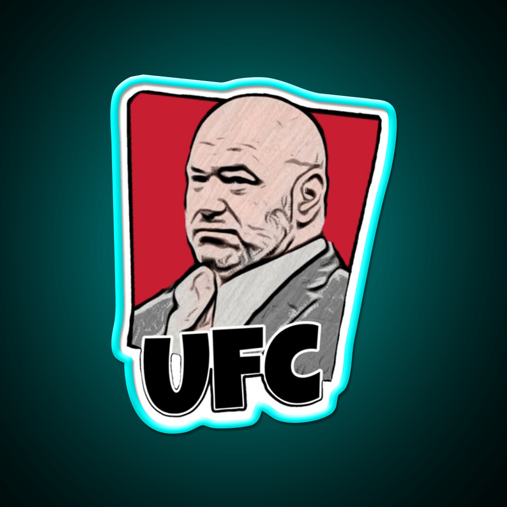 Ufc Fast Food Led Neon Sign For Burger Place Rgb Color - Shineneon