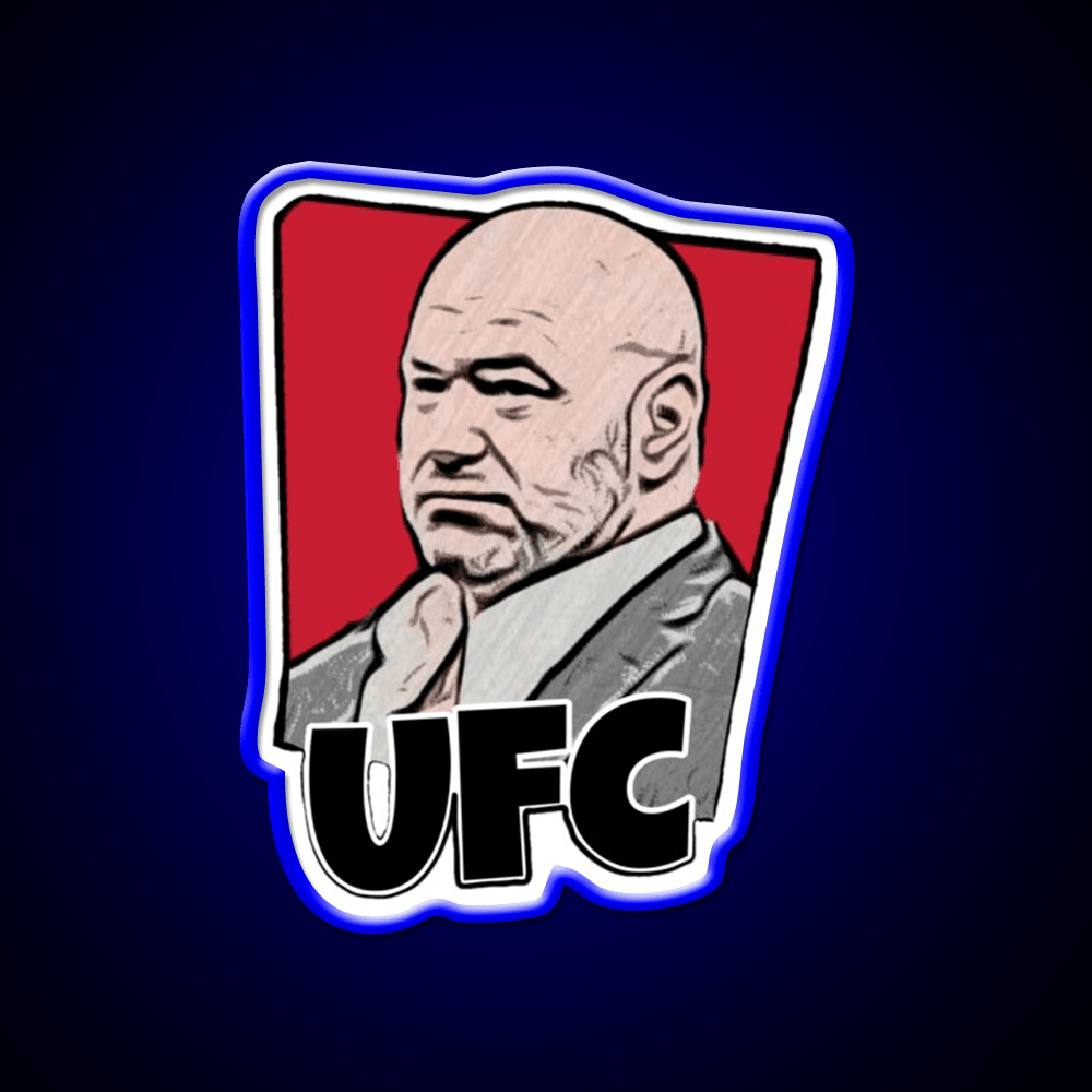 Ufc Fast Food Led Neon Sign For Burger Place Rgb Color - Shineneon
