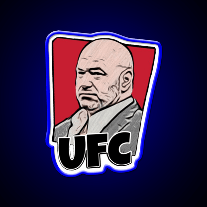 Ufc Fast Food Led Neon Sign For Burger Place Rgb Color - Shineneon