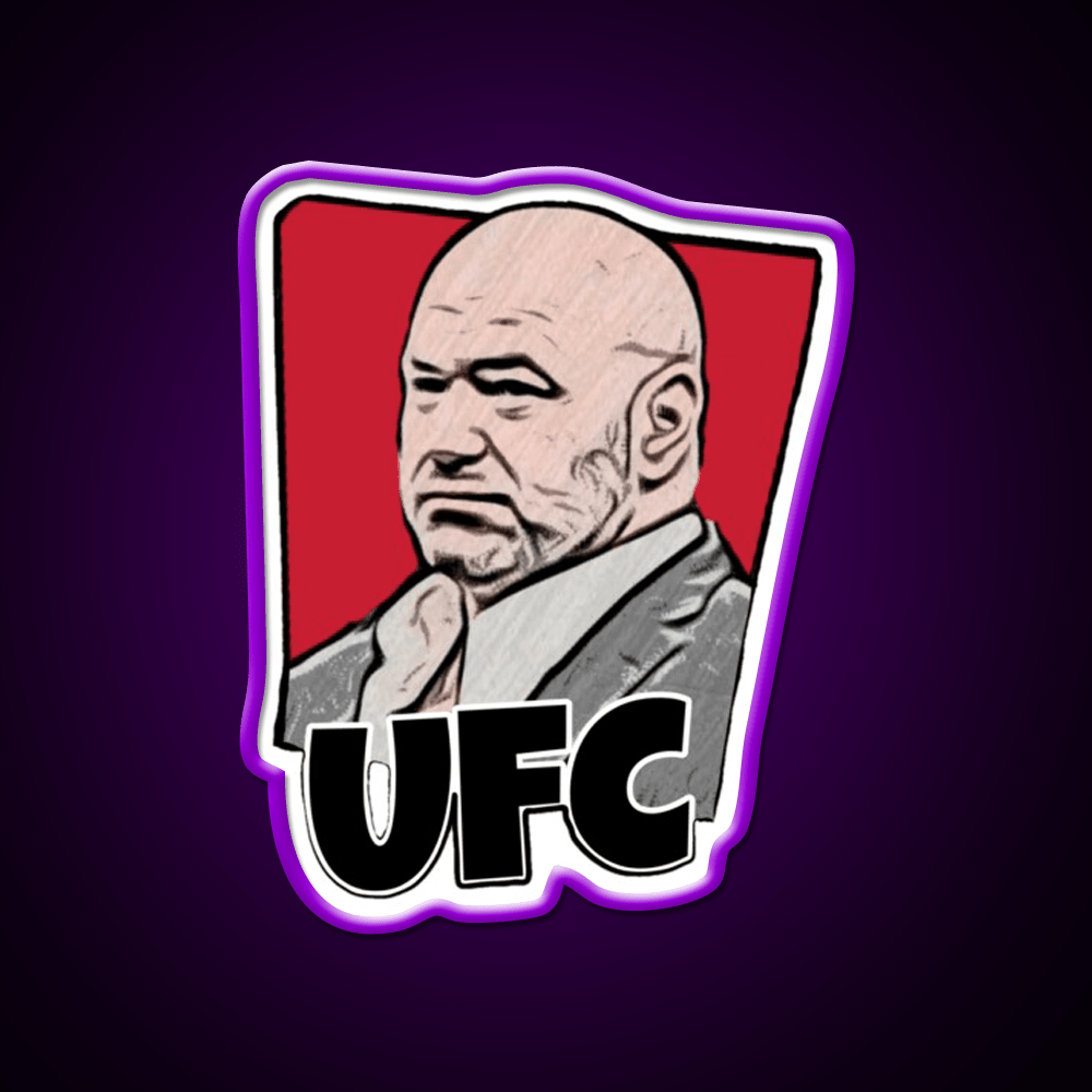 Ufc Fast Food Led Neon Sign For Burger Place Rgb Color - Shineneon