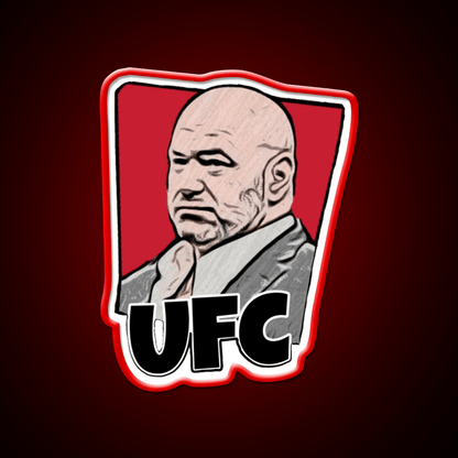 Ufc Fast Food Led Neon Sign For Burger Place Rgb Color - Shineneon