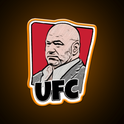 Ufc Fast Food Led Neon Sign For Burger Place Rgb Color - Shineneon