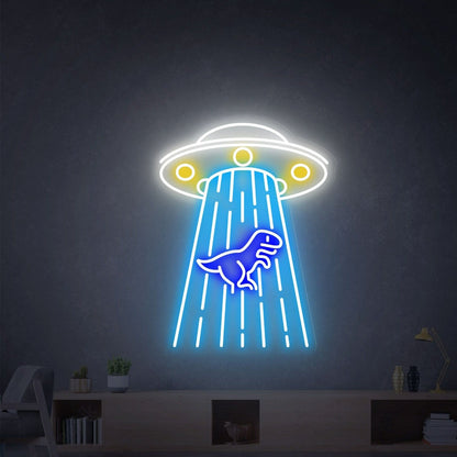 Ufo Dragon Led Neon Signs Led Light Space Wall Decor - Shineneon
