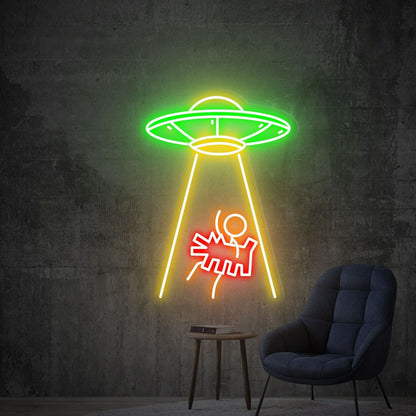 Ufo Led Neon Signs Bedroom Ambience Party - Shineneon