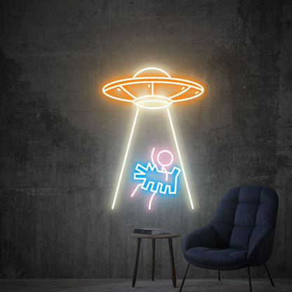 Ufo Led Neon Signs Bedroom Ambience Party - Shineneon