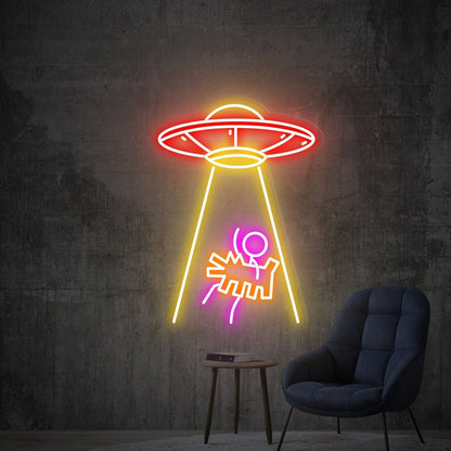 Ufo Led Neon Signs Bedroom Ambience Party - Shineneon