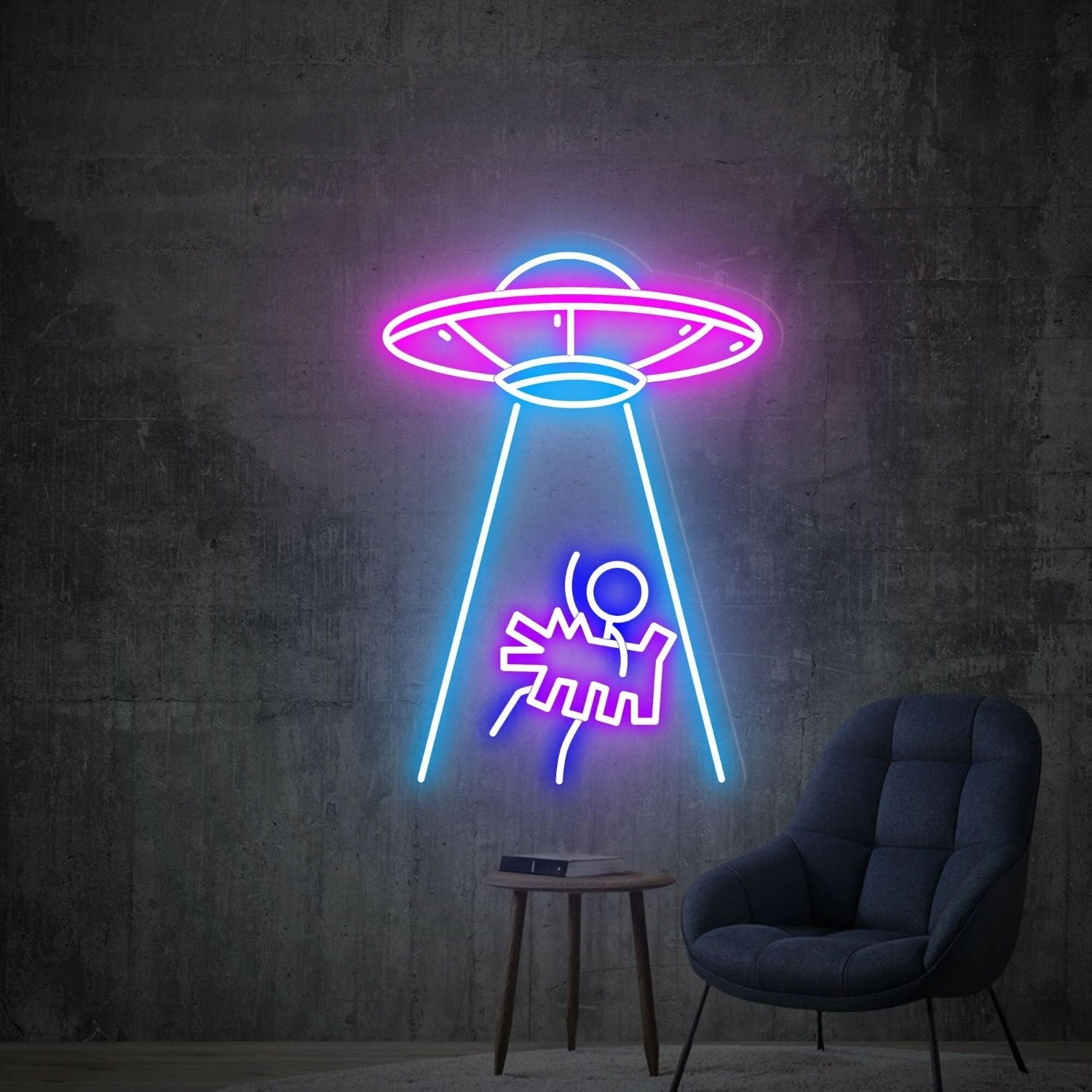 Ufo Led Neon Signs Bedroom Ambience Party - Shineneon