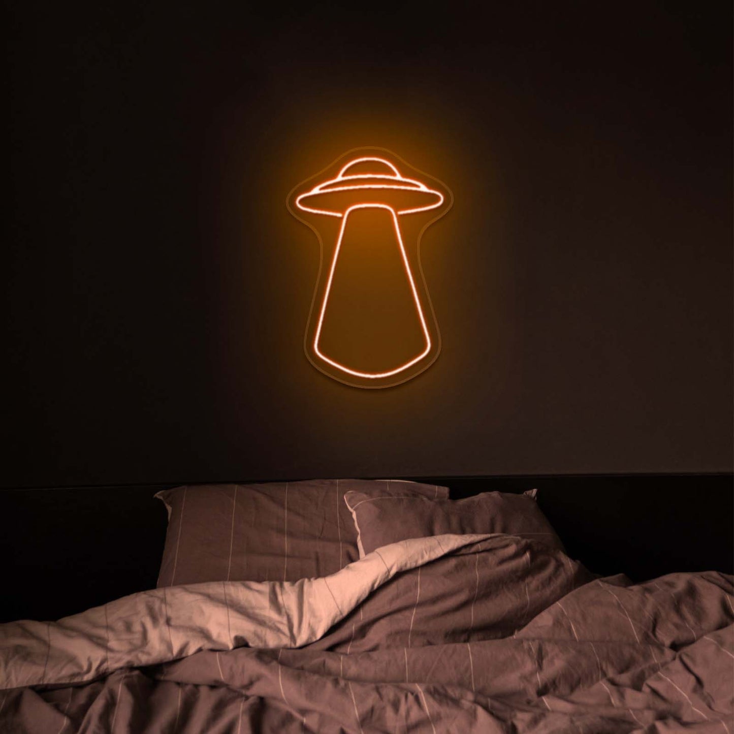 Ufo Neon Led Lights Saucer Shape Neon Light Signs