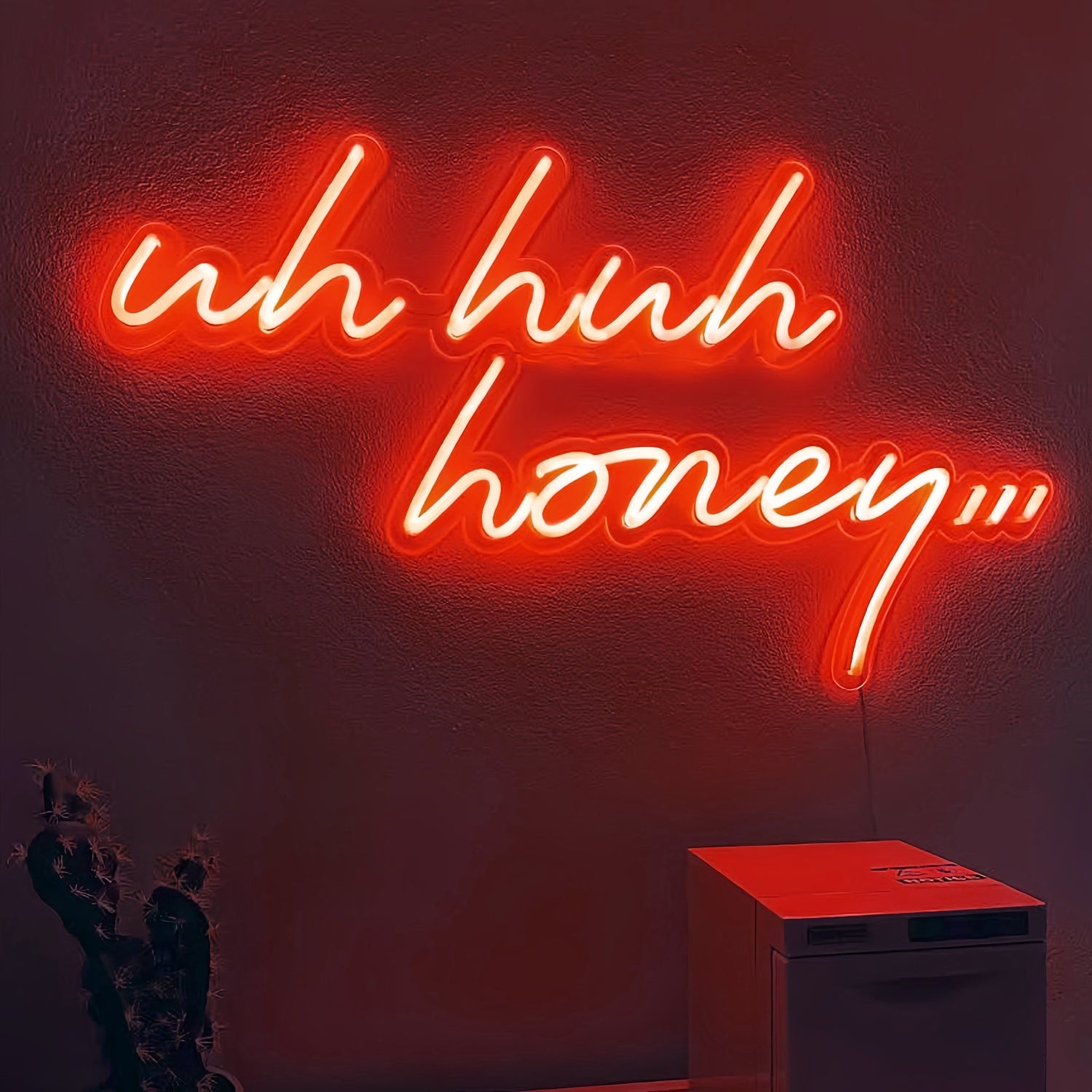 Uh Huh Honey Add Some Sweetness To Your Space With Neon Glow | Shineneon