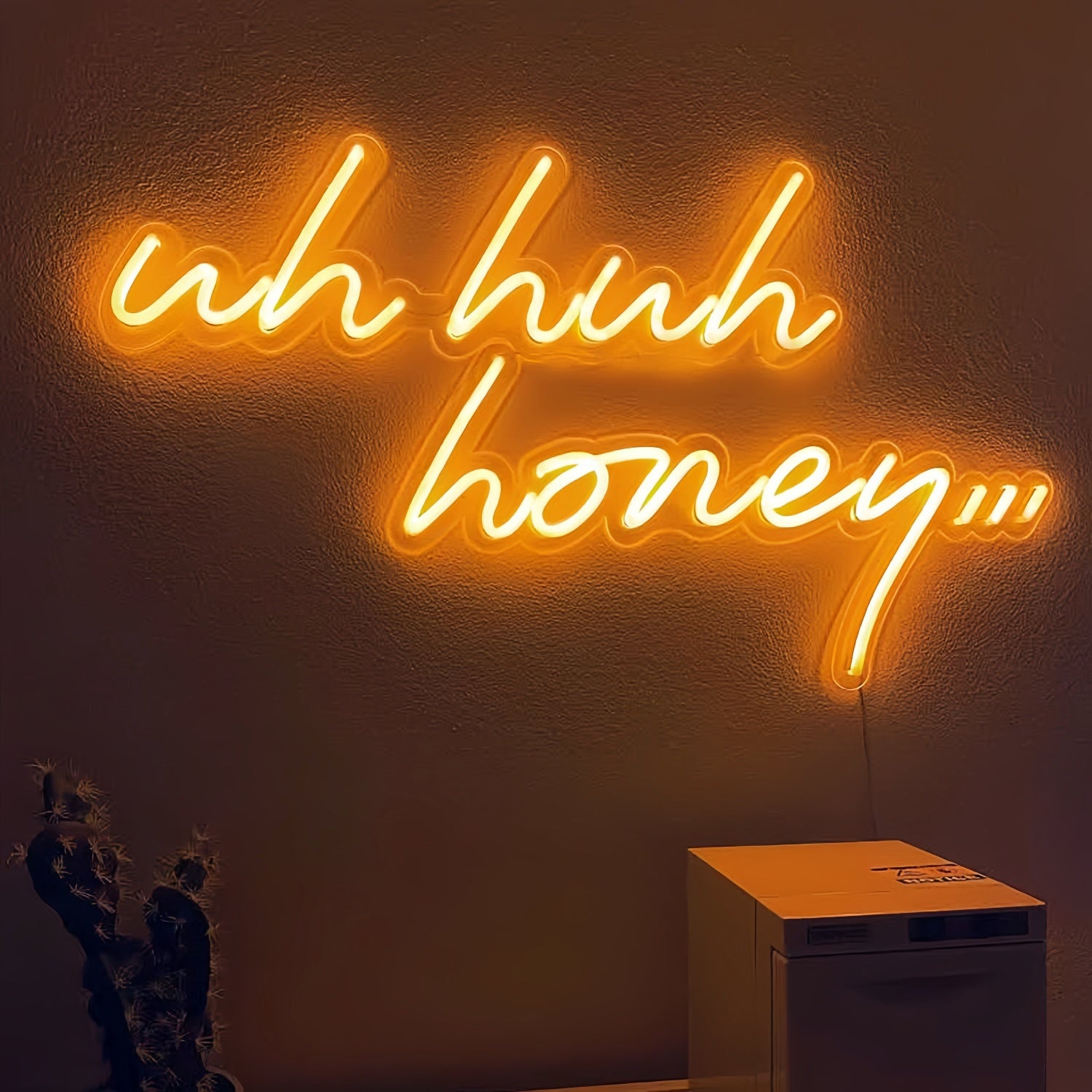 Uh Huh Honey Add Some Sweetness To Your Space With Neon Glow | Shineneon
