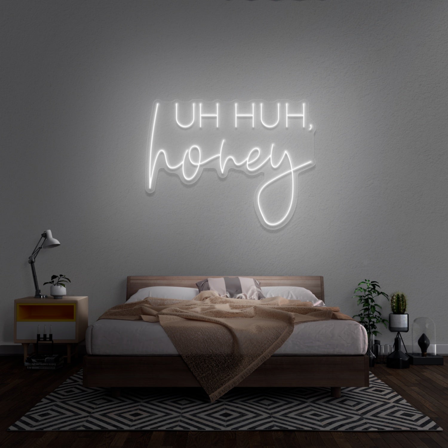 Uh Huh Honey Neon Sign | Shineneon