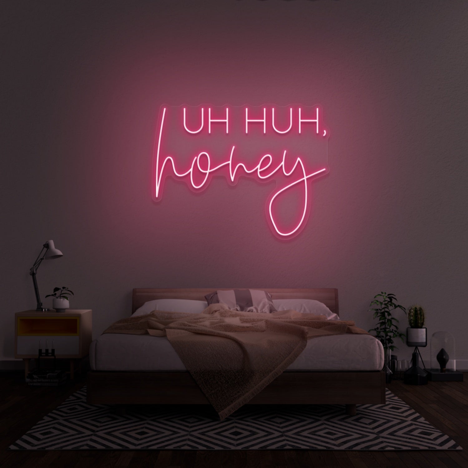 Uh Huh Honey Neon Sign | Shineneon