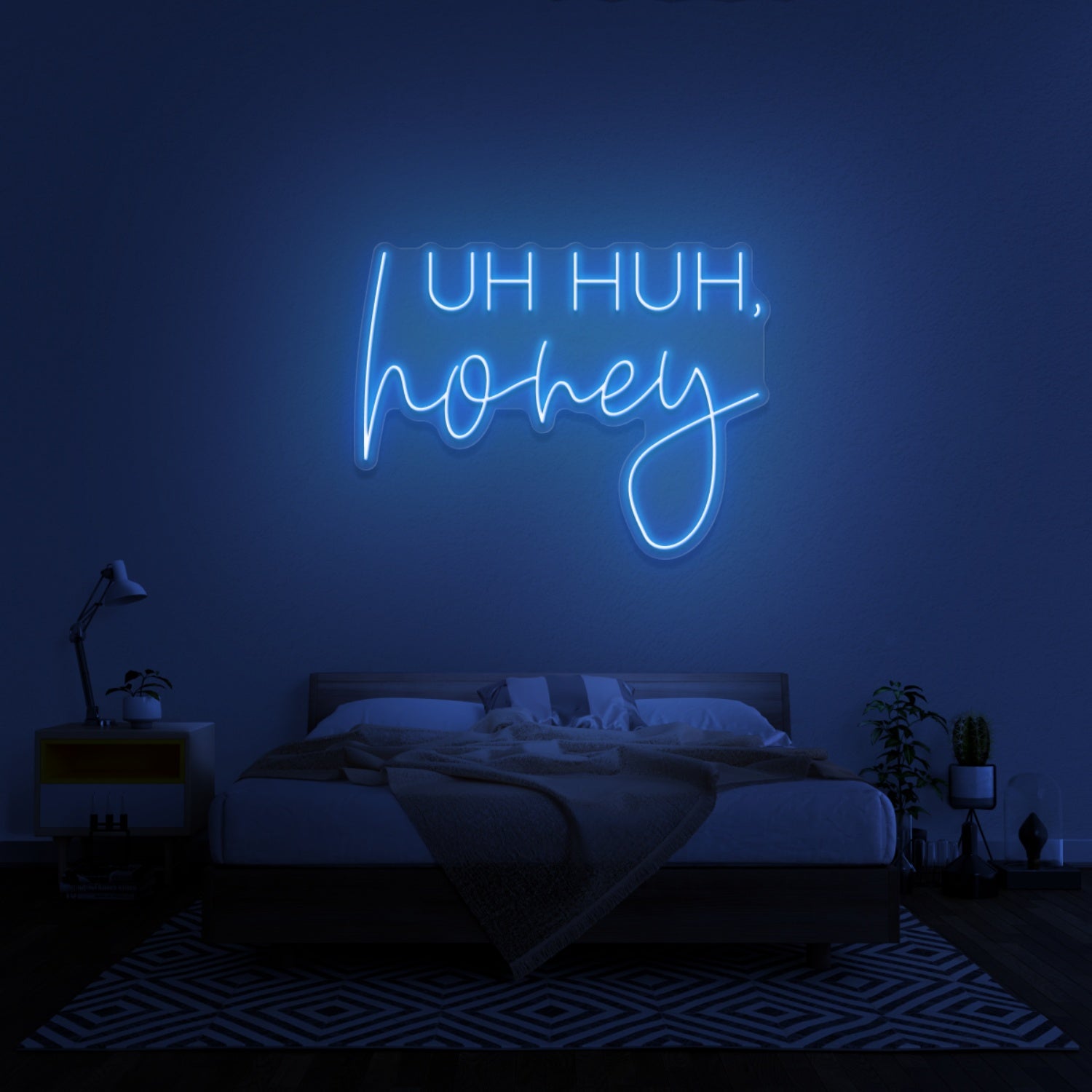 Uh Huh Honey Neon Sign | Shineneon