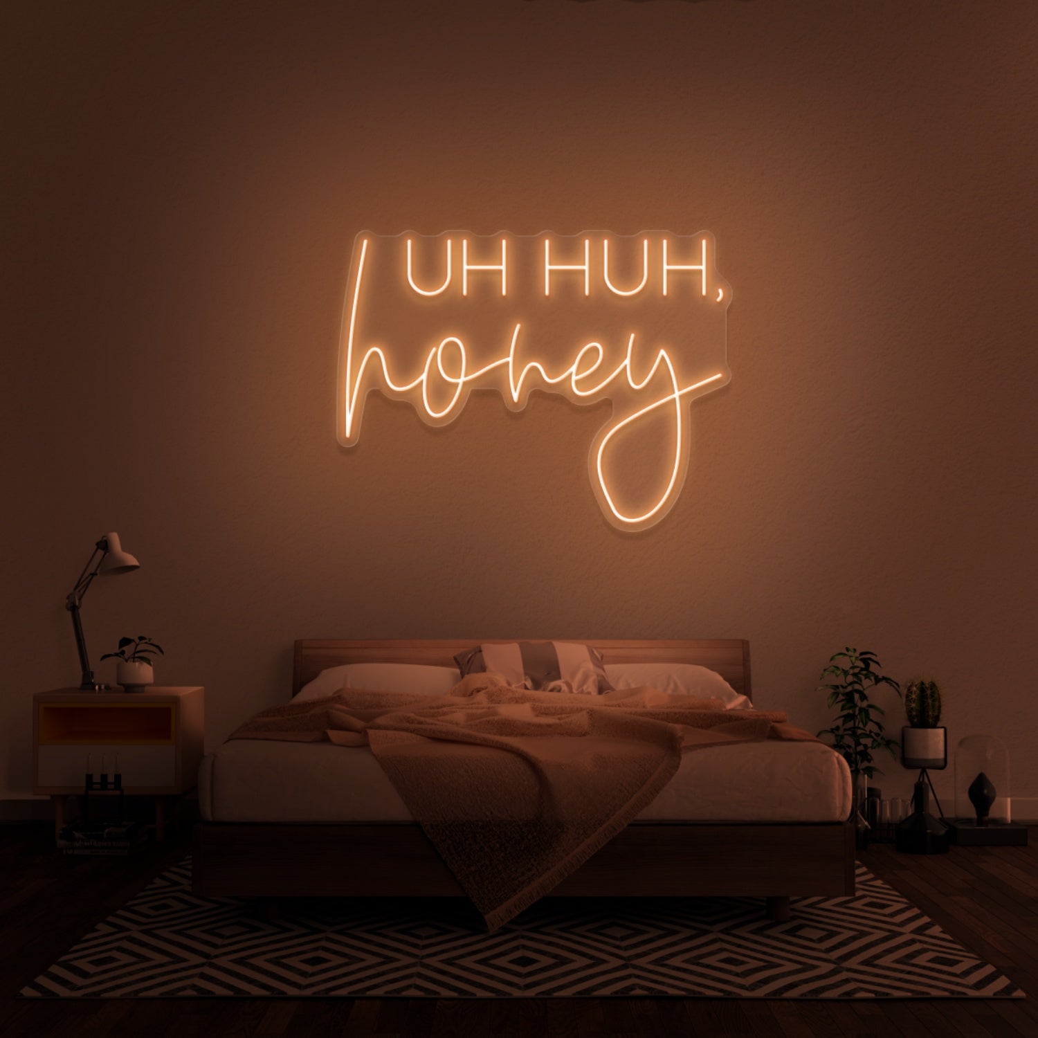 Uh Huh Honey Neon Sign | Shineneon