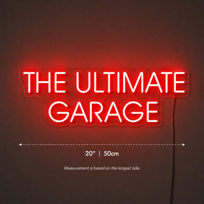 Ultimate Garage Neon Sign LED Neon Sign size image
