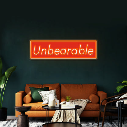 Unbearable Lfc Artwork Personalized Neon Signs