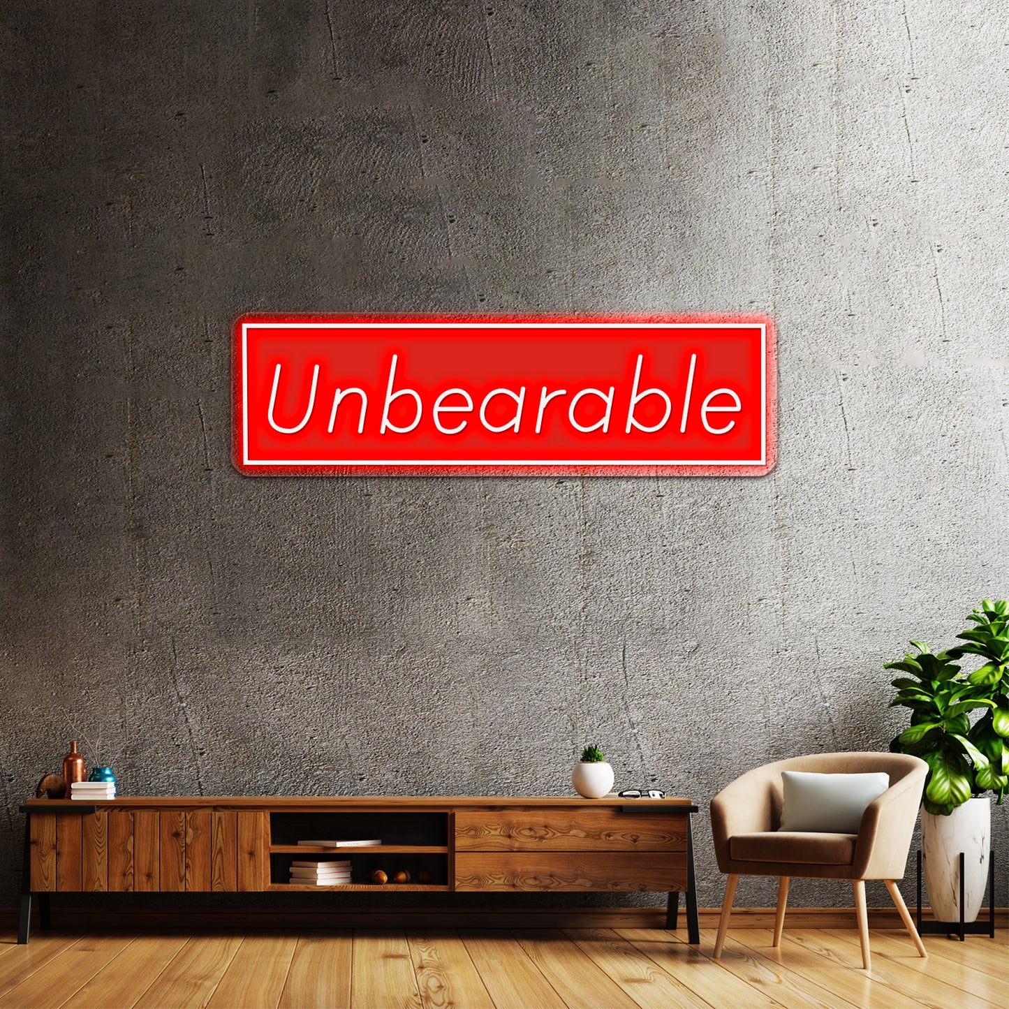 Unbearable Lfc Artwork Personalized Neon Signs