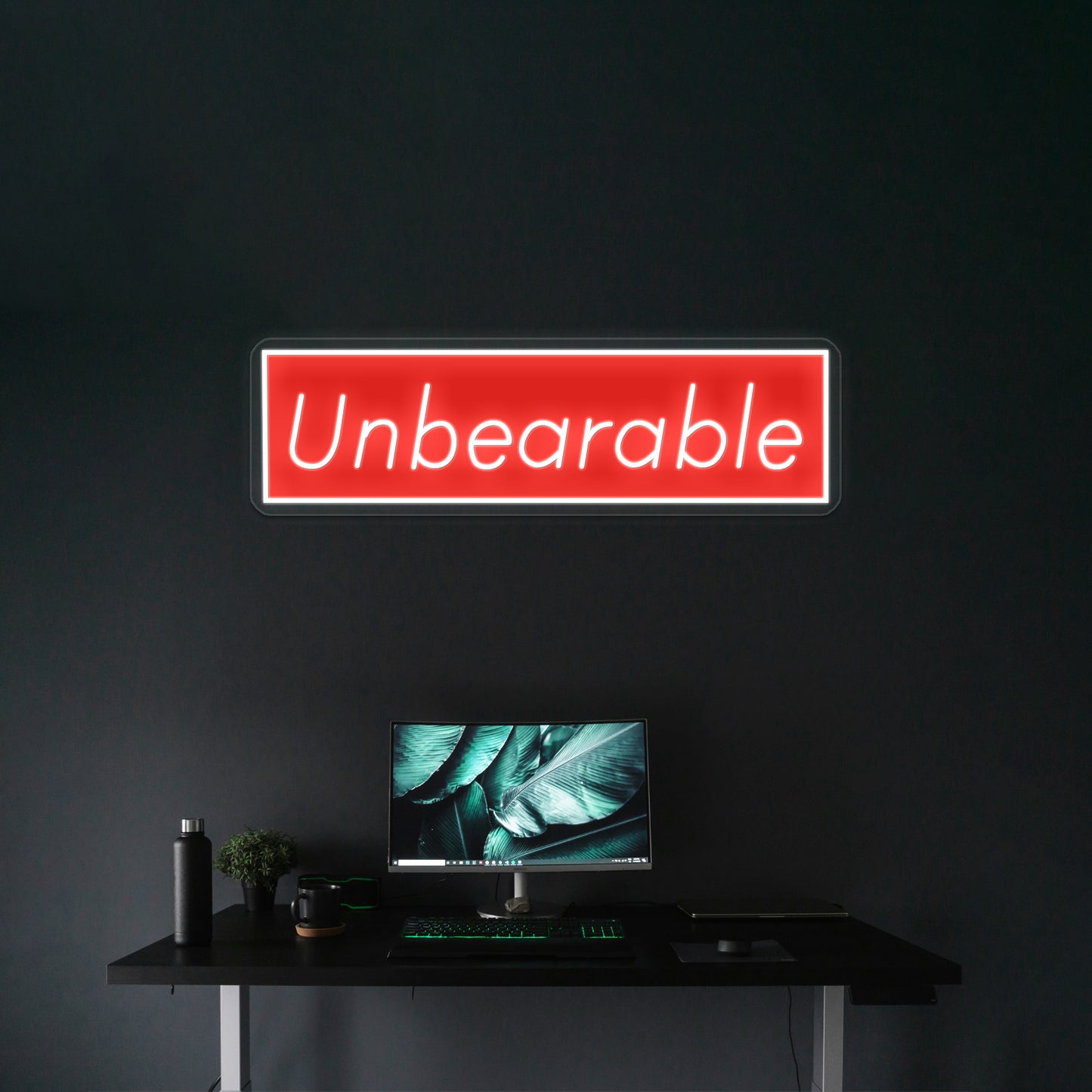 Unbearable Lfc Artwork Personalized Neon Signs