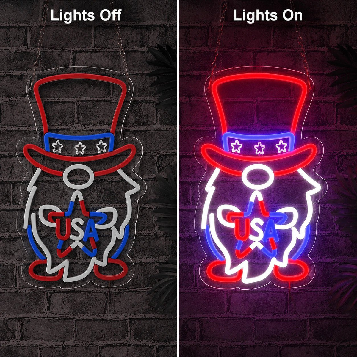 Uncle Sam USA LED Neon Sign - Shineneon