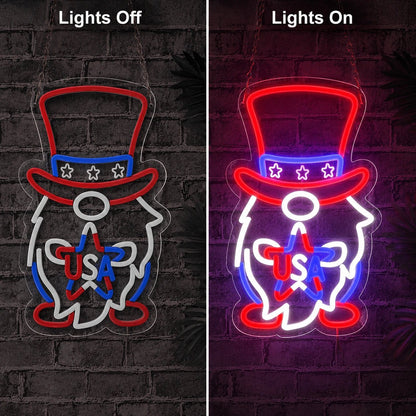 Uncle Sam USA LED Neon Sign - Shineneon