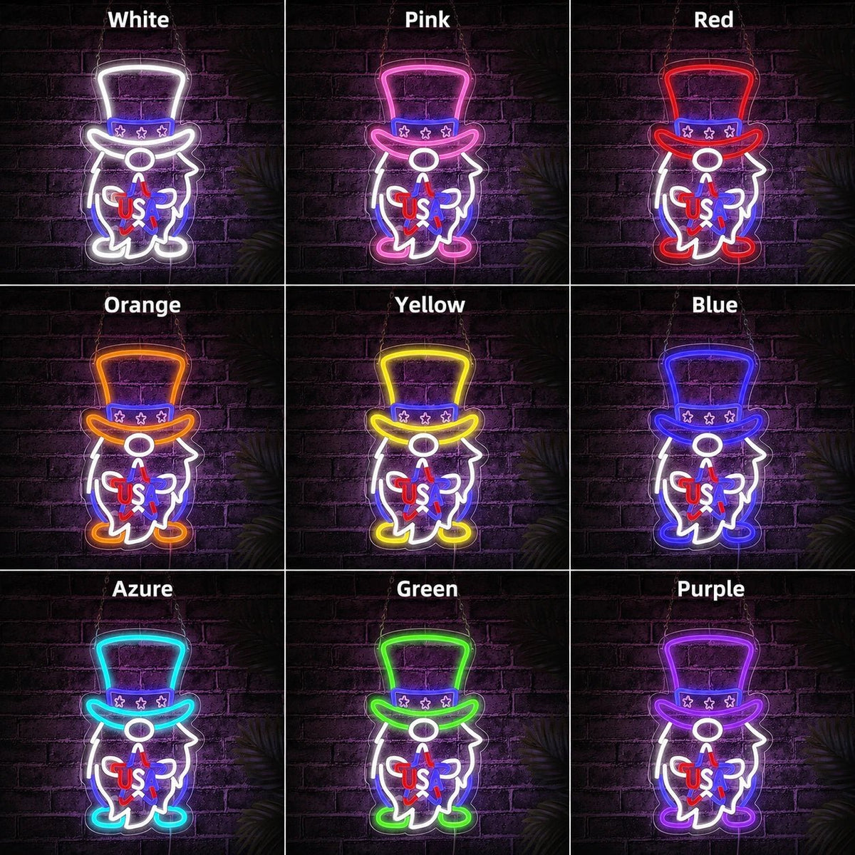 Uncle Sam USA LED Neon Sign - Shineneon