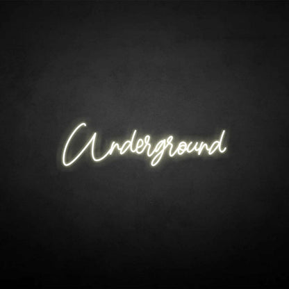 Underground Led Neon Sign - Shineneon