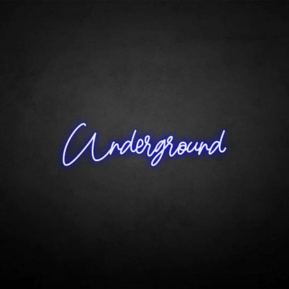 Underground Led Neon Sign - Shineneon