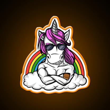 Unicorn Fitness Gym Fitness Led Neon Sign Rgb Color