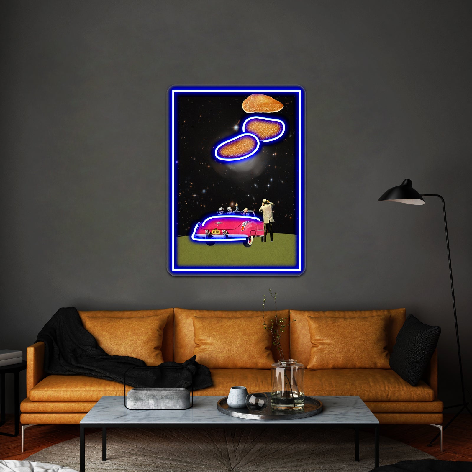 Unidentified Flying Object Artwork Personalized Neon Signs | Shineneon