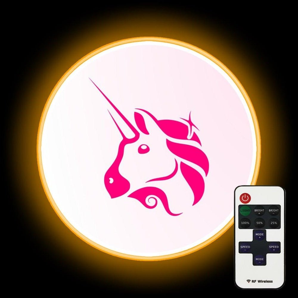 Uniswap Logo Neon Sign - Shineneon
