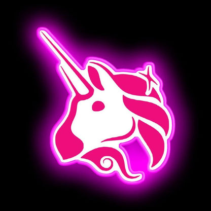 Uniswap Unicorn Rainbow Cute Funny Neon Sign - Shineneon