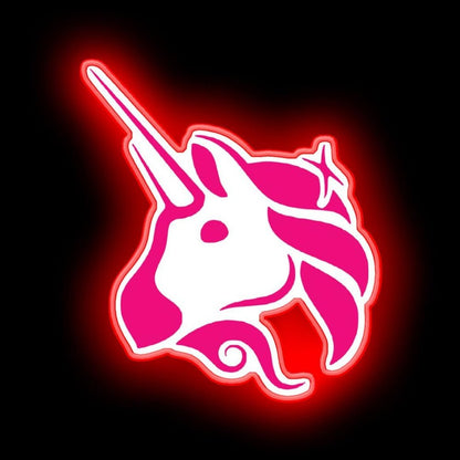 Uniswap Unicorn Rainbow Cute Funny Neon Sign - Shineneon