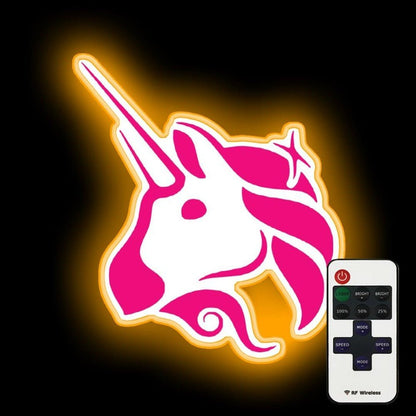 Uniswap Unicorn Rainbow Cute Funny Neon Sign - Shineneon