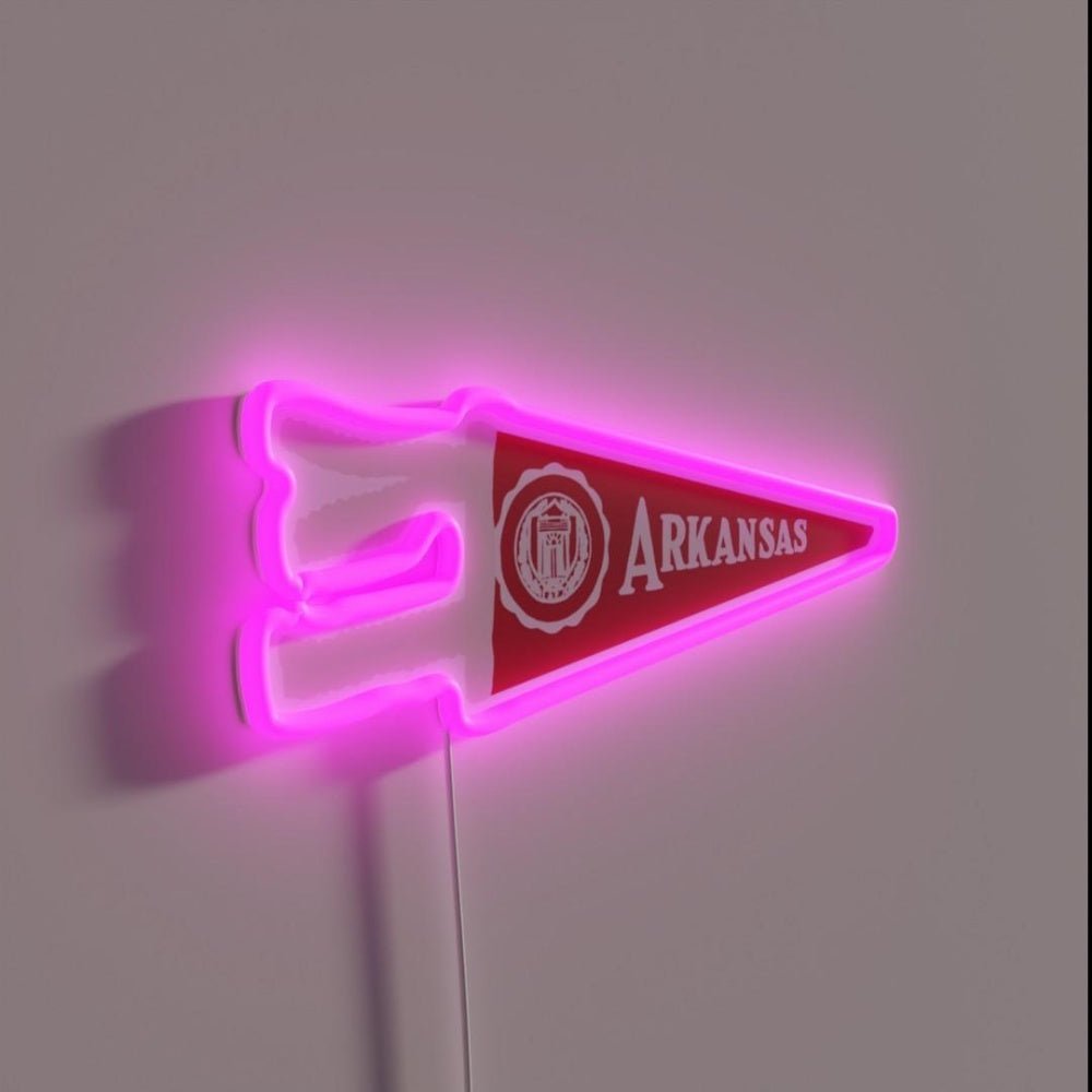 University Of Arkansas Rgb Led Neon Sign - Shineneon