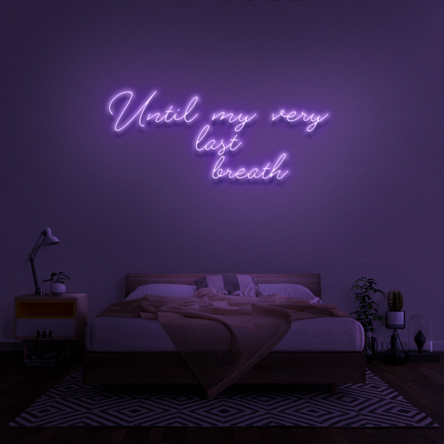 Until My Very Last Breath Neon Sign | Shineneon