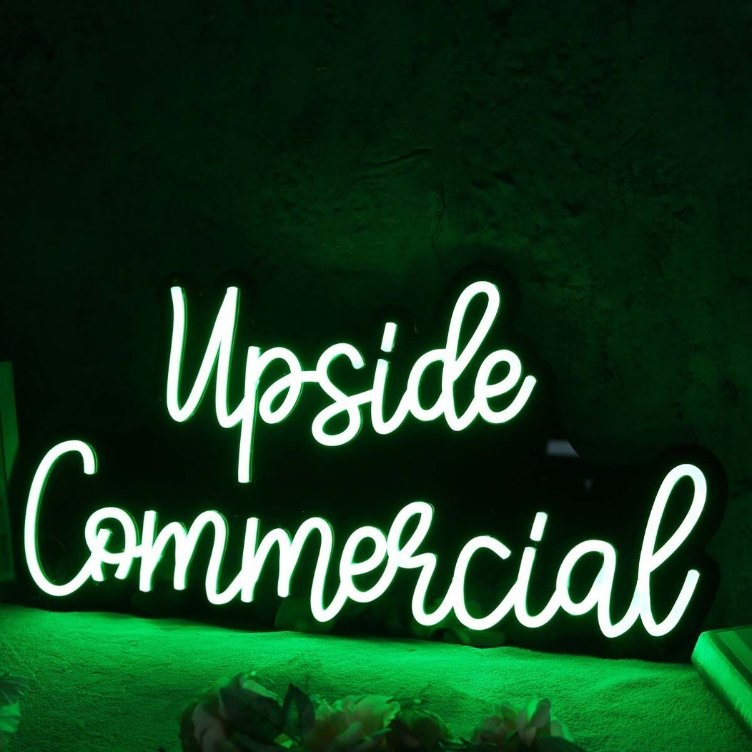Upside Commercial Green Led Neon Sign - Shineneon