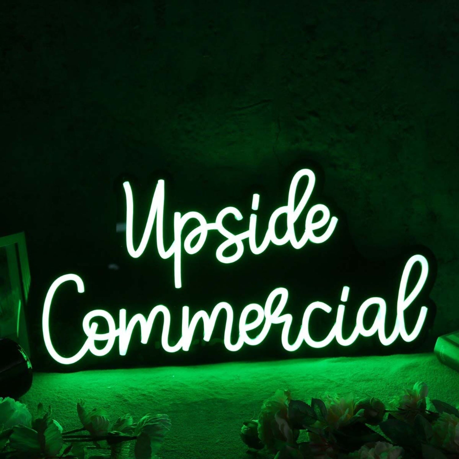 Upside Commercial Green Led Neon Sign - Shineneon