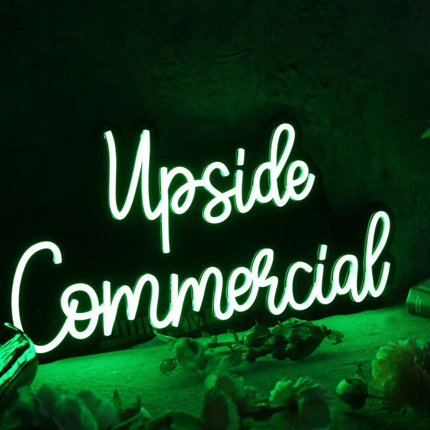 Upside Commercial Green Led Neon Sign - Shineneon