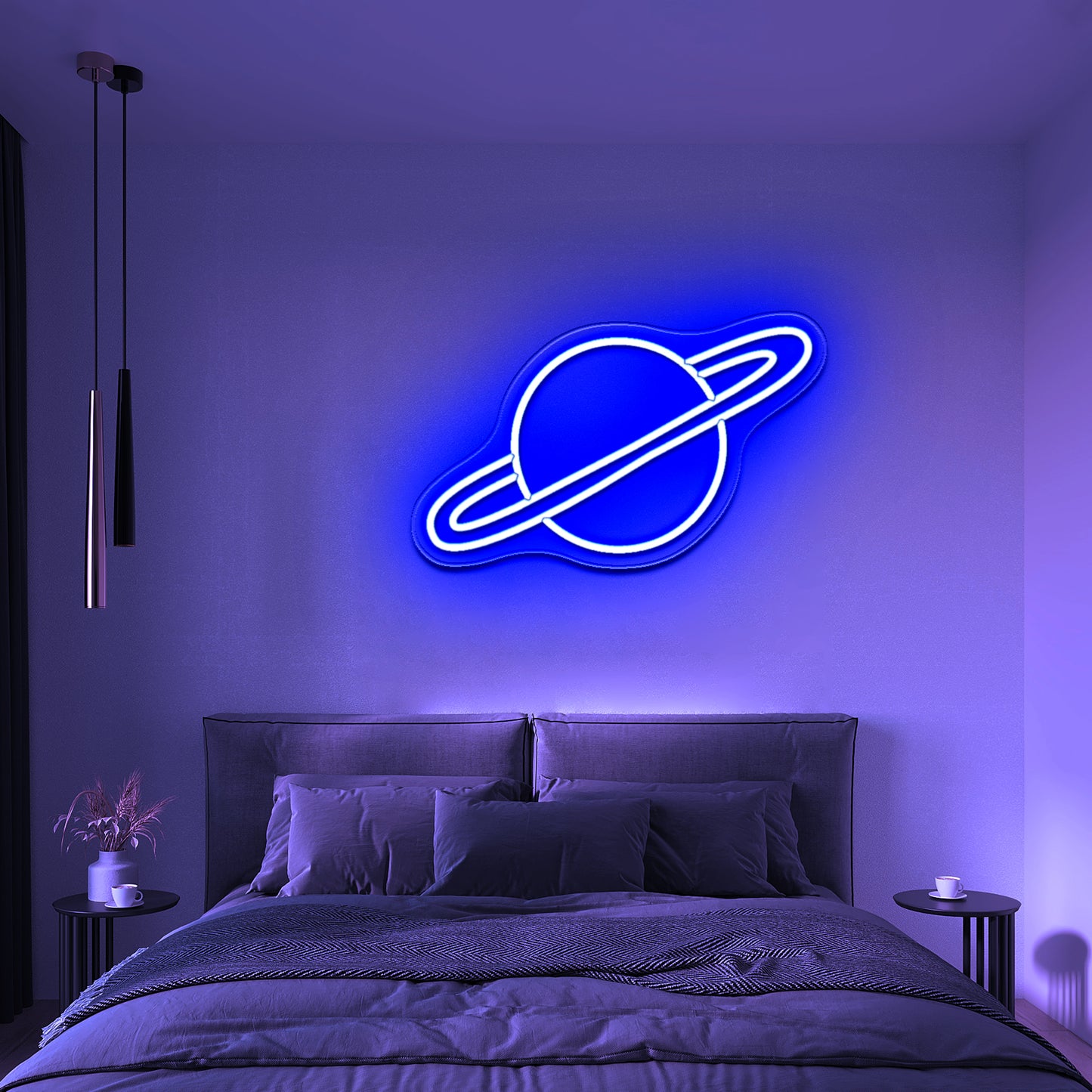 Uranus Cool Neon Sign For Wall Decor Home