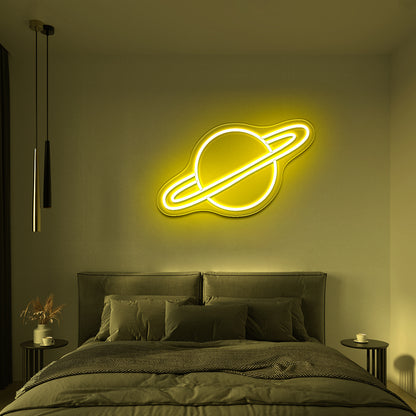 Uranus Cool Neon Sign For Wall Decor Home