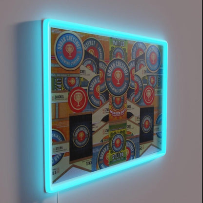 Urban Chestnut Collage Rgb Led Neon Sign - Shineneon