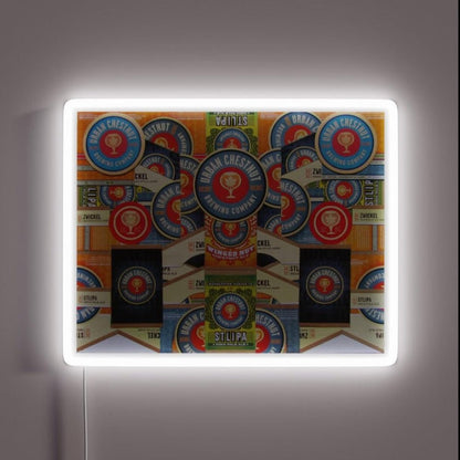 Urban Chestnut Collage Rgb Led Neon Sign - Shineneon