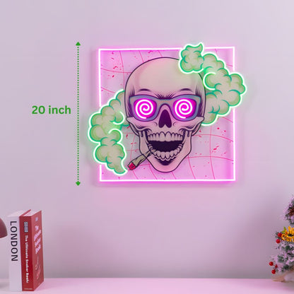Urban Nightlife Weed Leaf Pop Led Neon Sign Wall Art for Business Shop - Shineneon