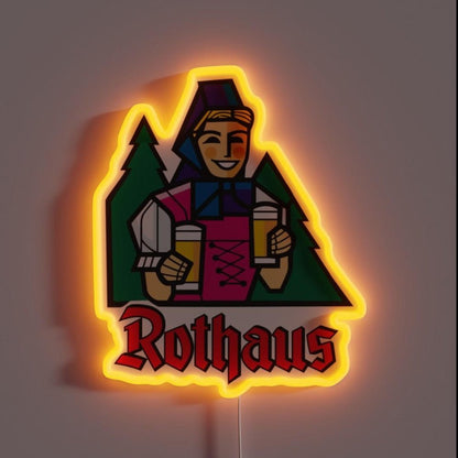 Urban Revitalization Rothaus Mixed Brewery Spaces Rgb Led Neon Sign - Shineneon